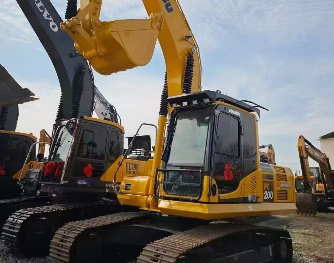 used excavator