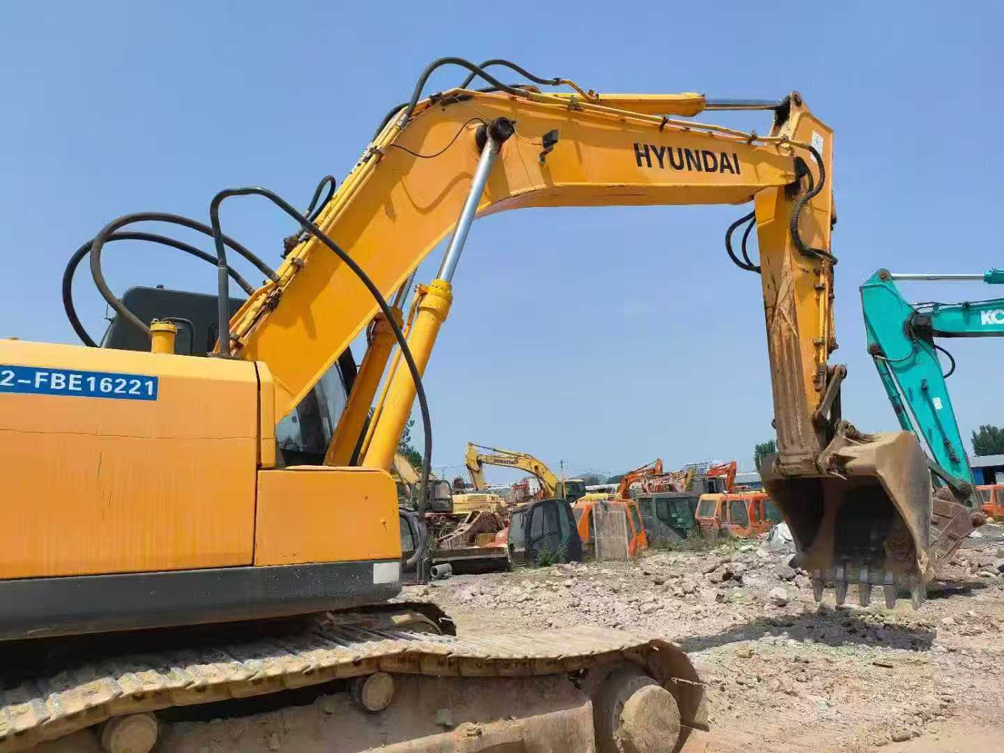 used excavator