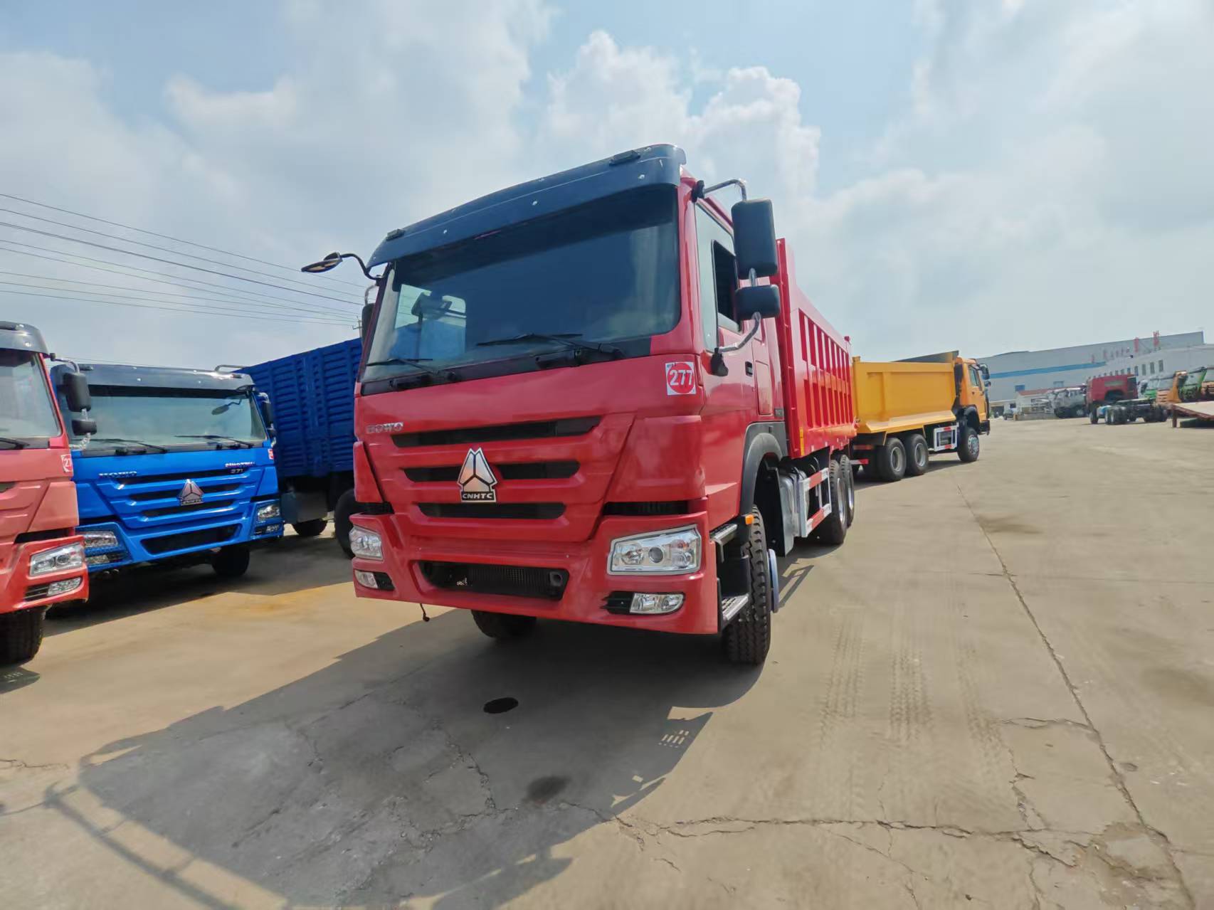 tipping truck