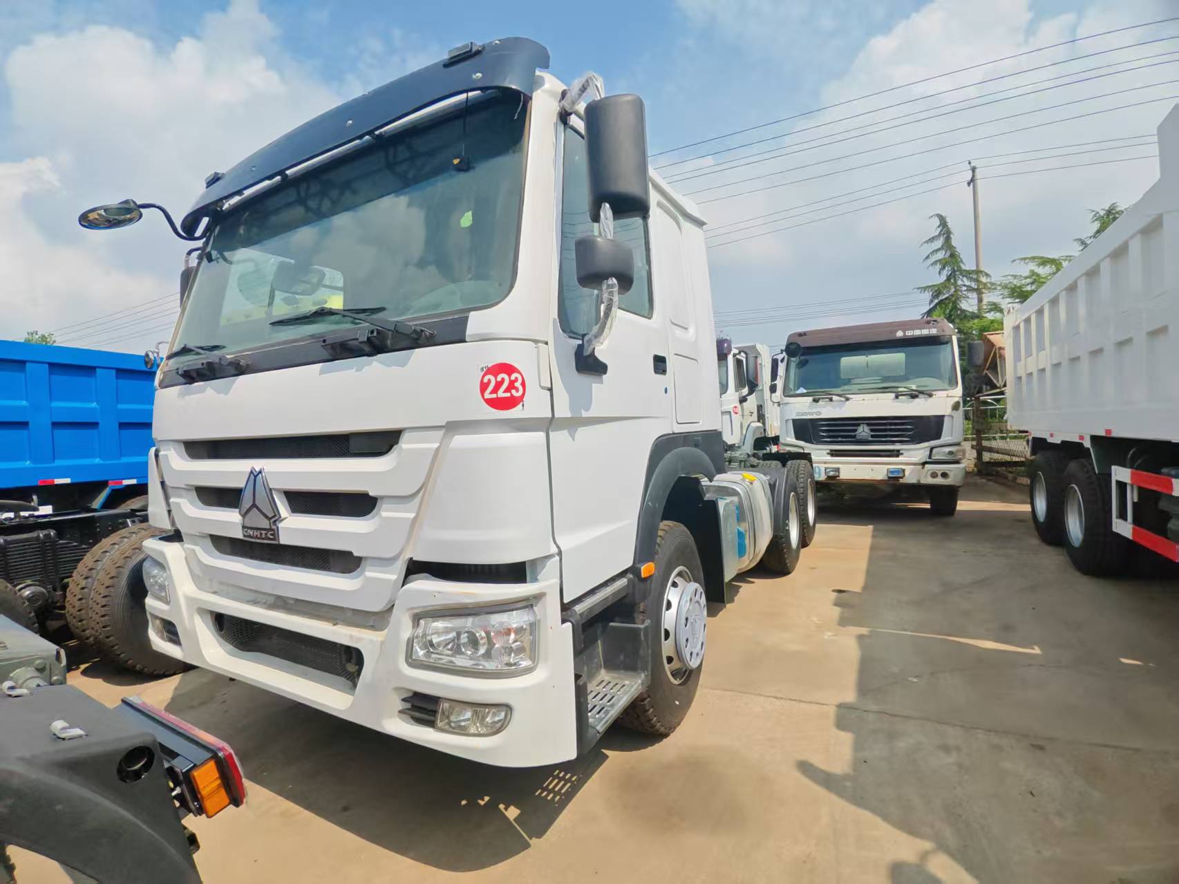 used dump truck