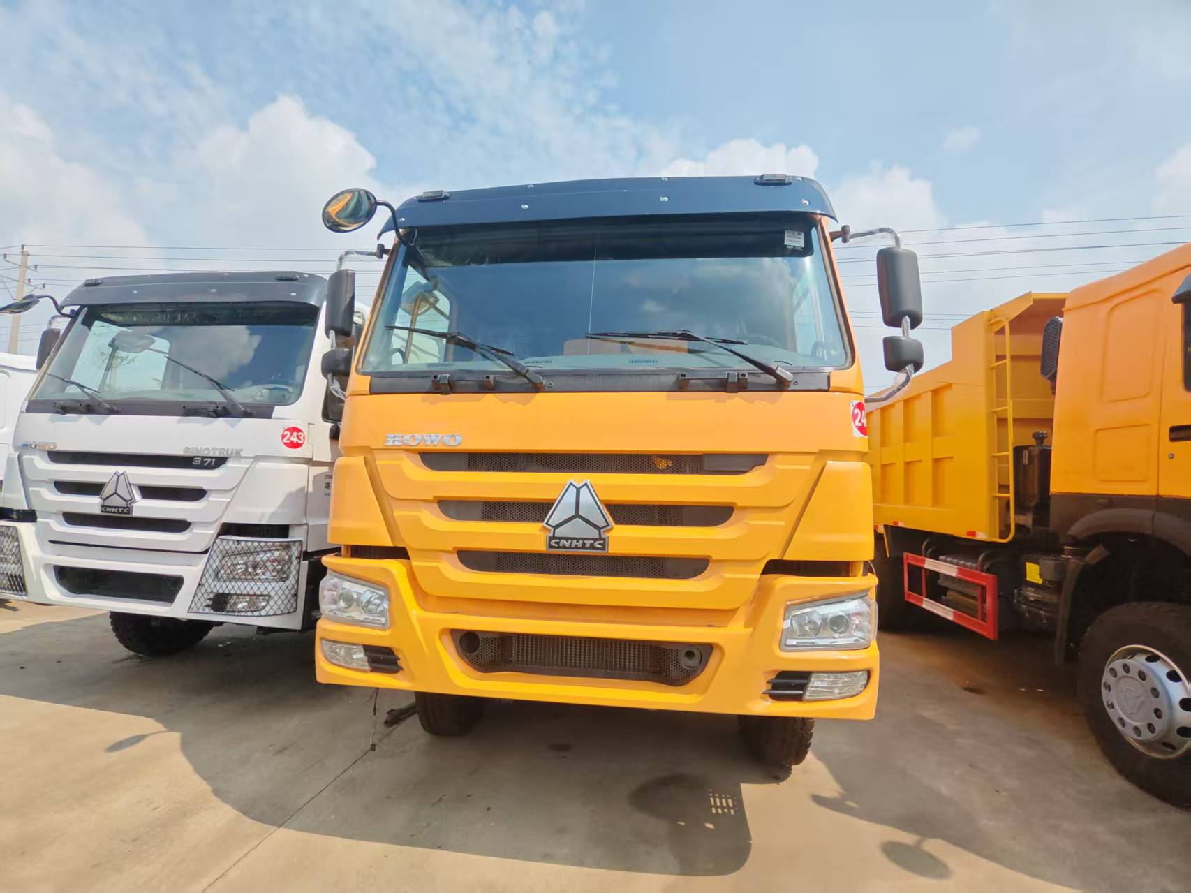 secondhand dump truck