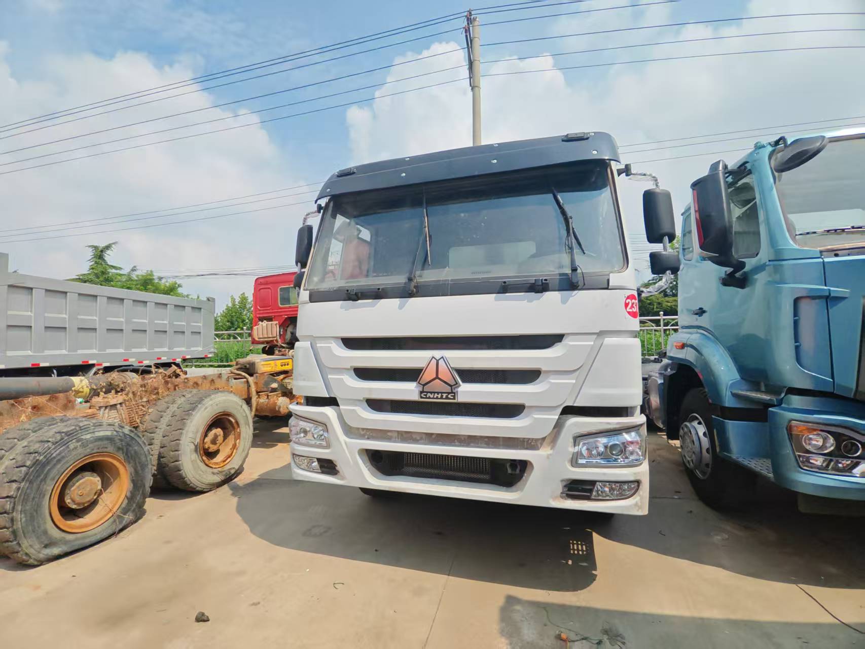 secondhand dump truck