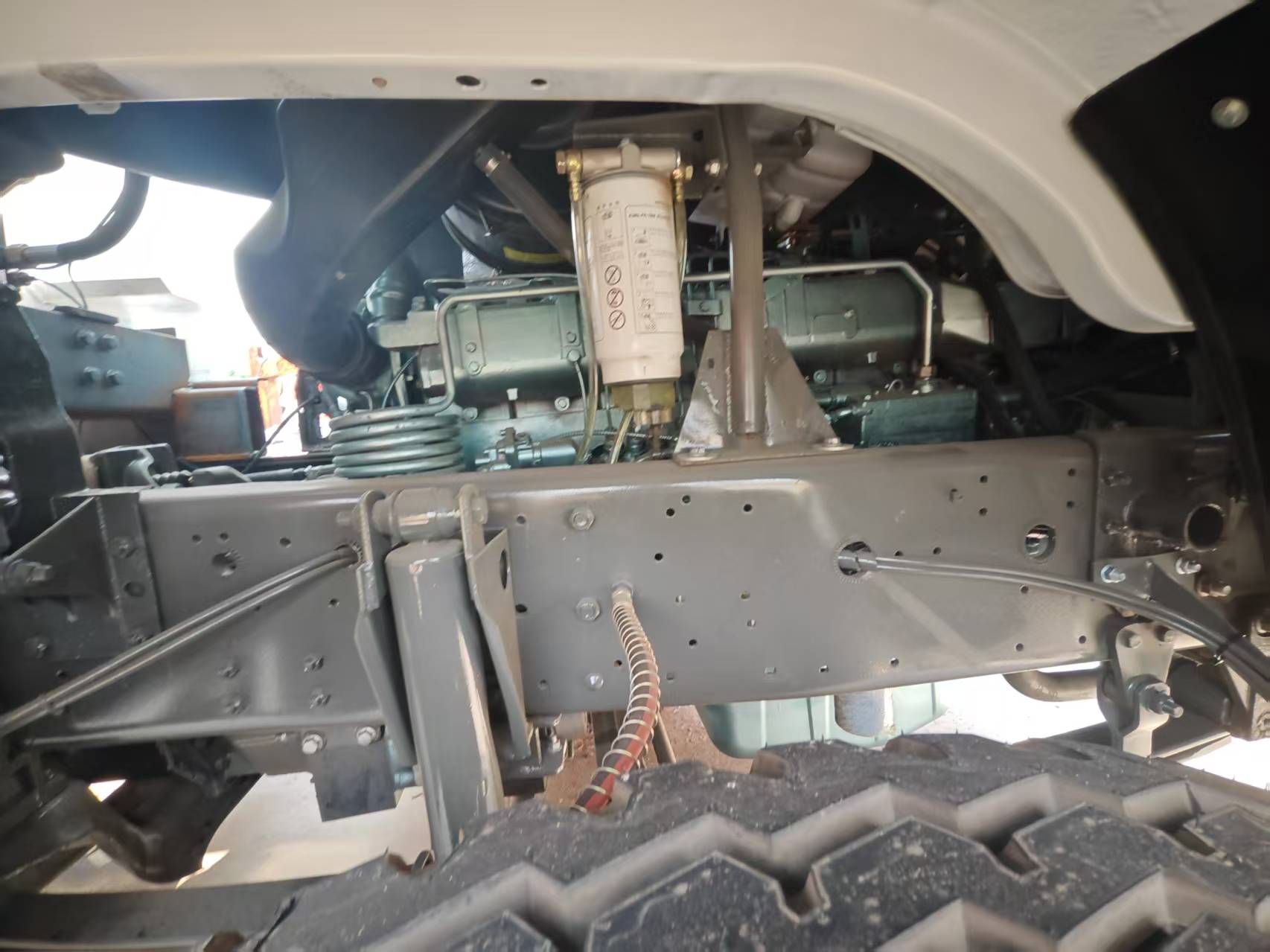 detail of the truck 