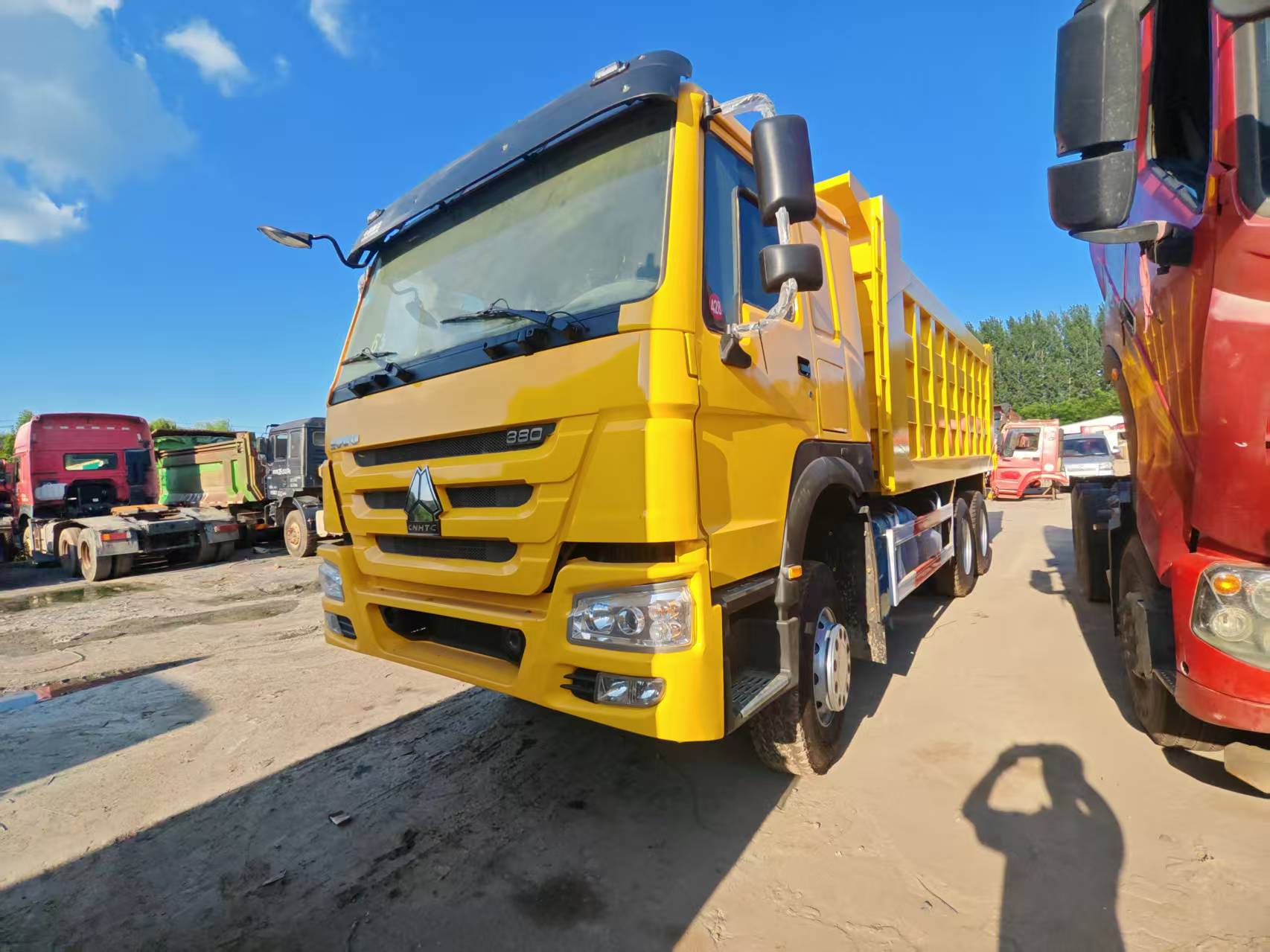 cheaper price dump truck