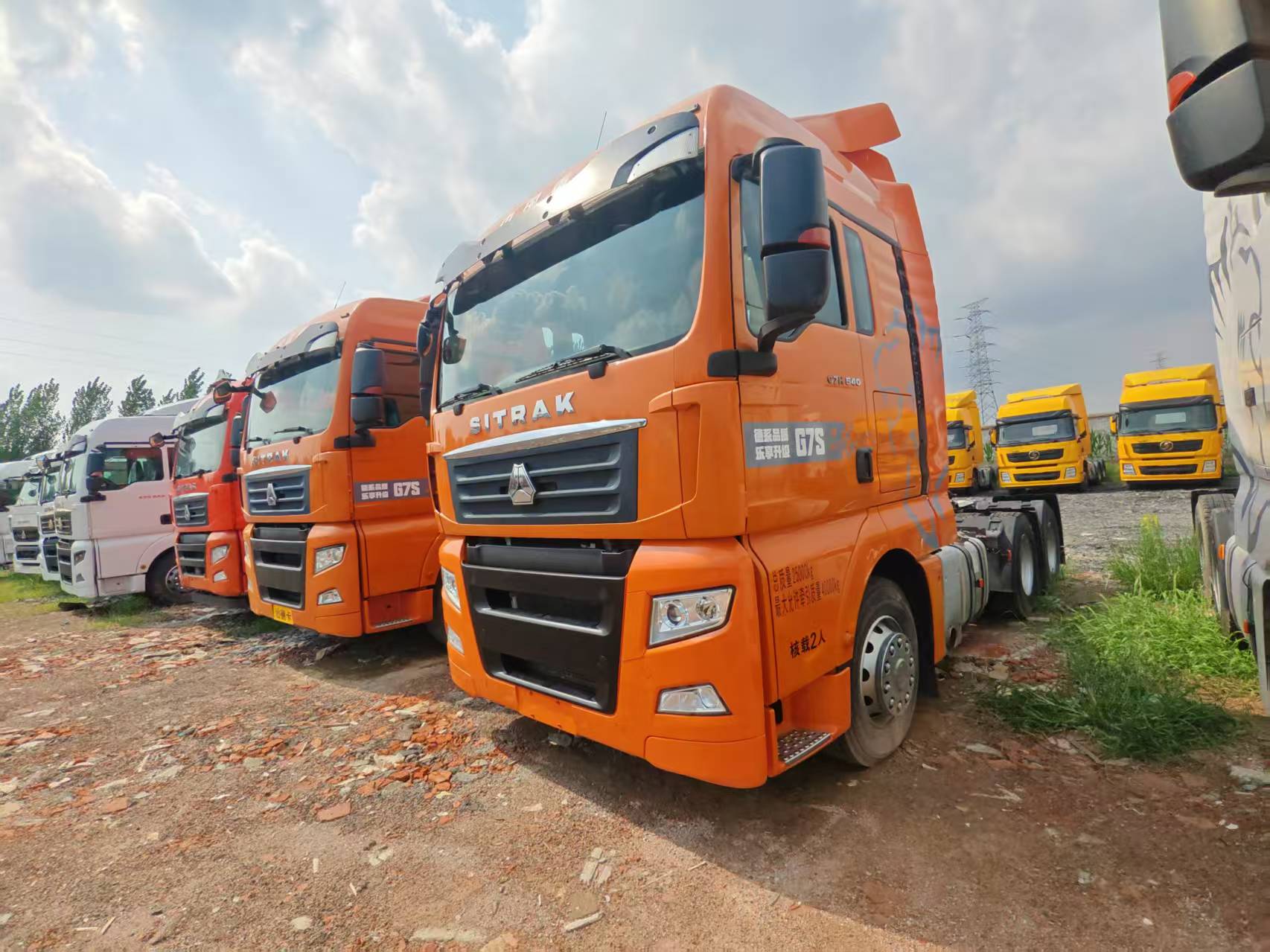 secondhand tractor truck