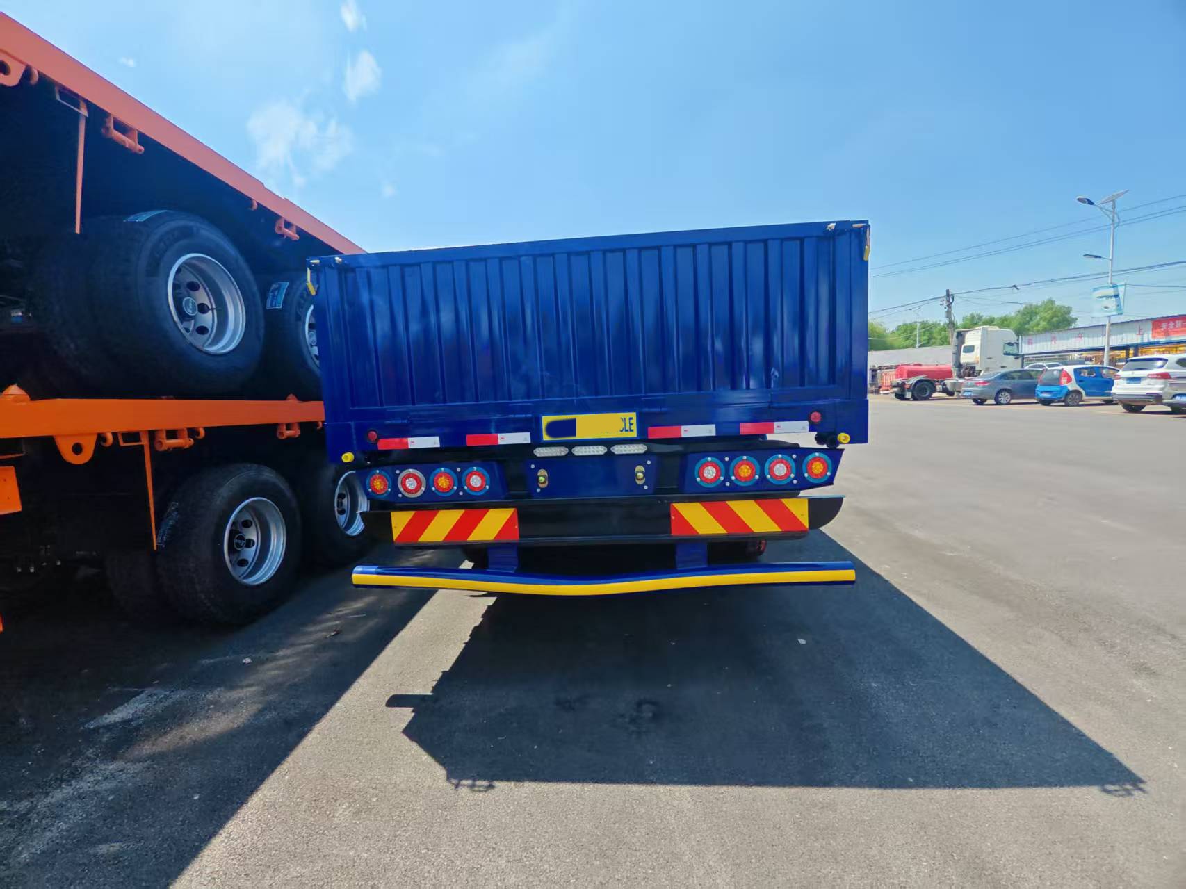 80 tons cargo trailer