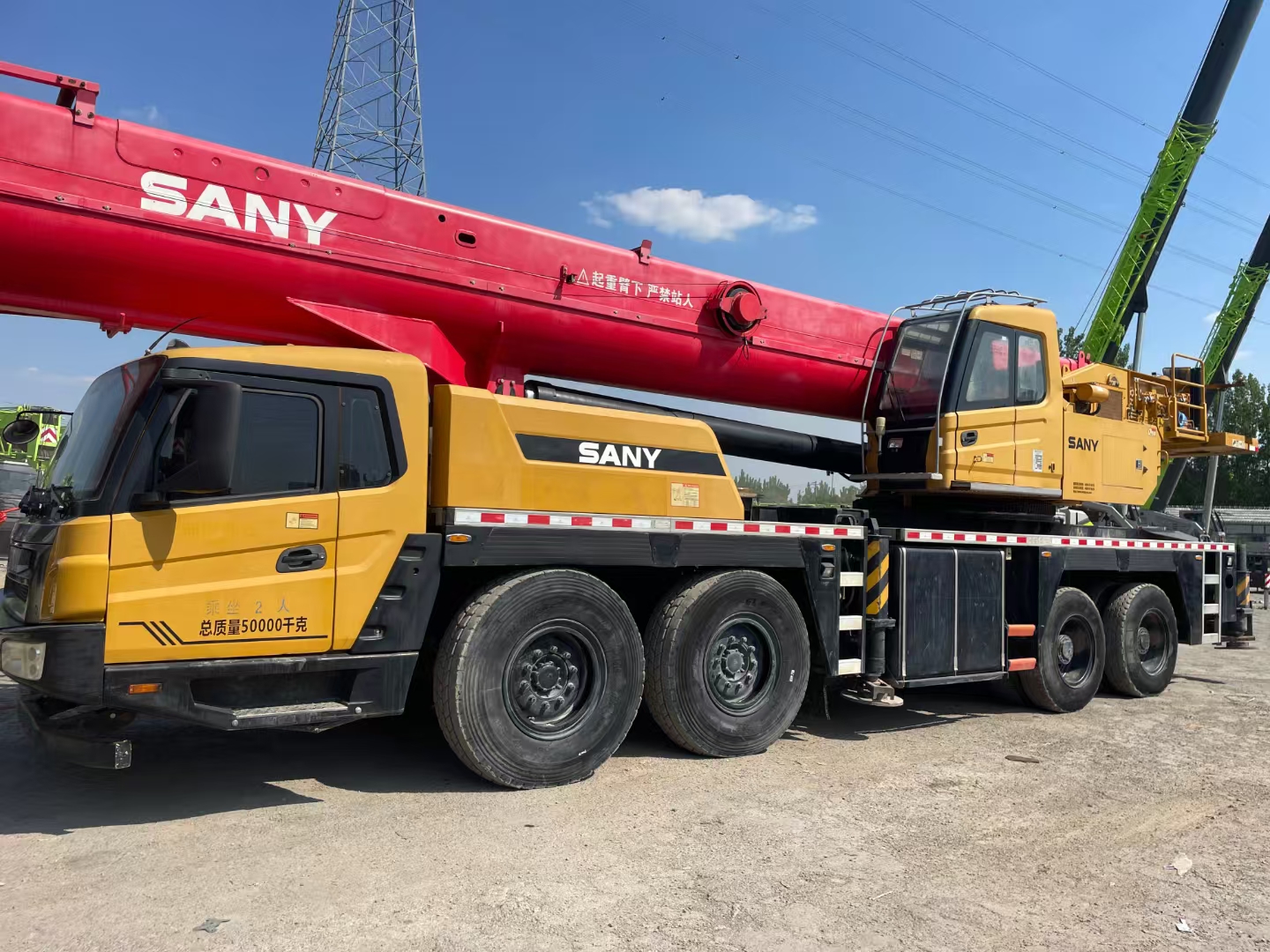 secondhand truck crane