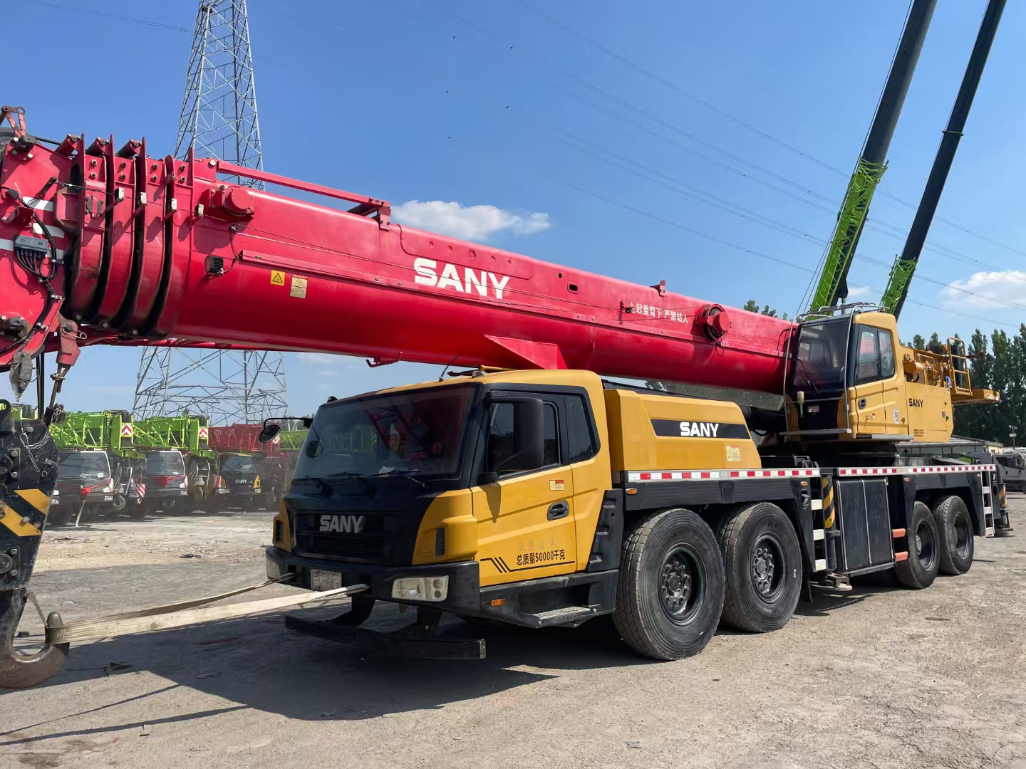 80 ton truck crane