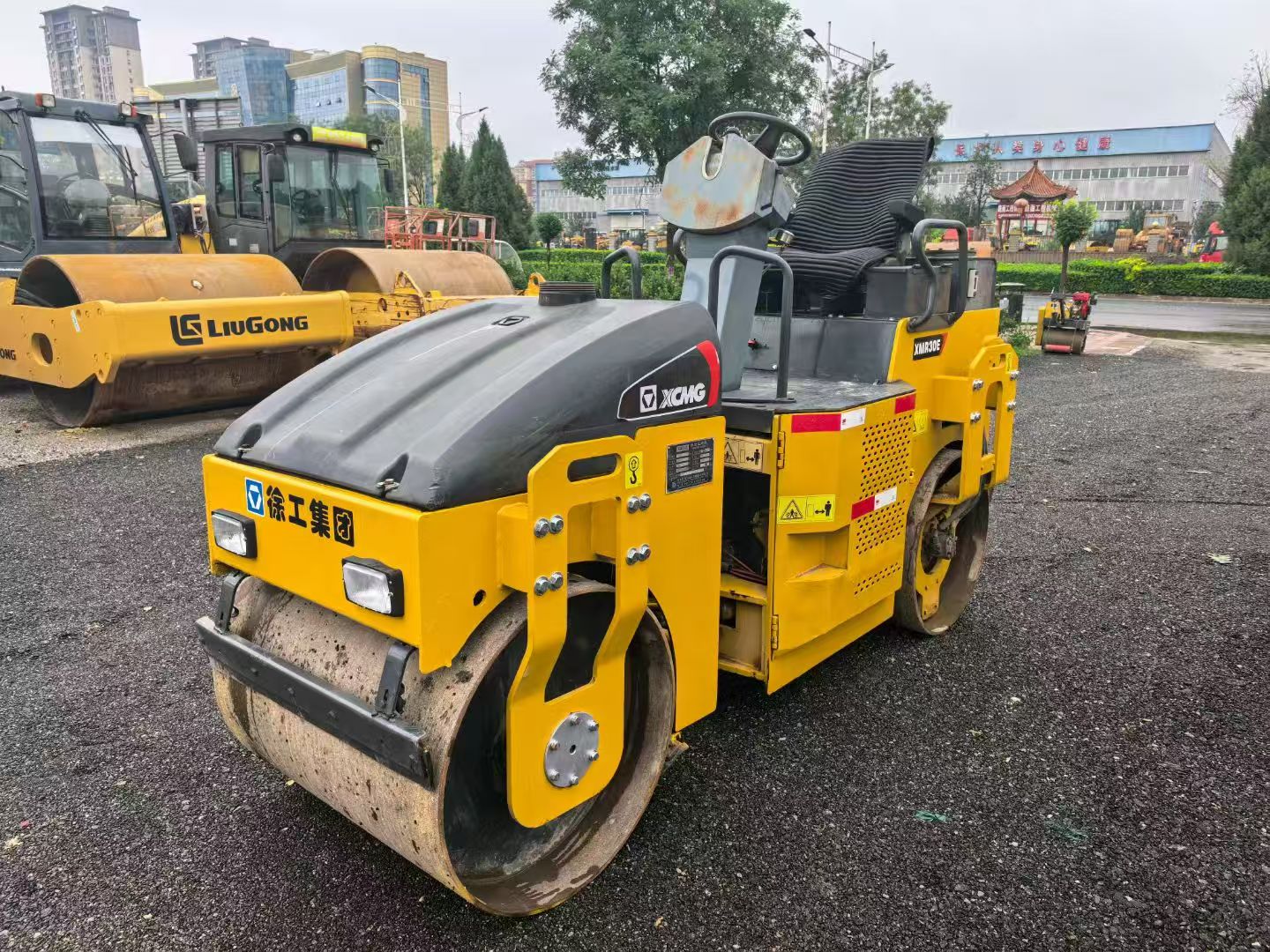 used road roller