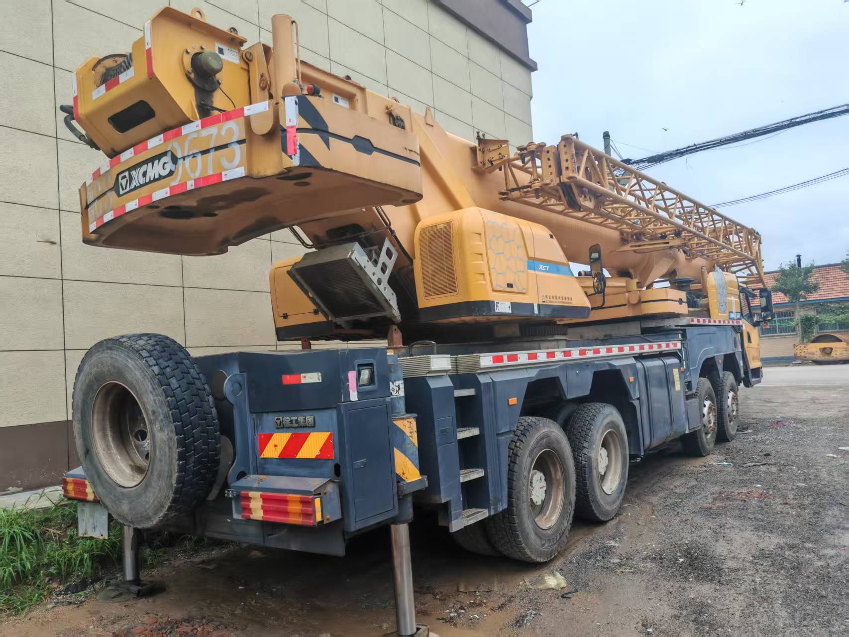 80 ton truck crane