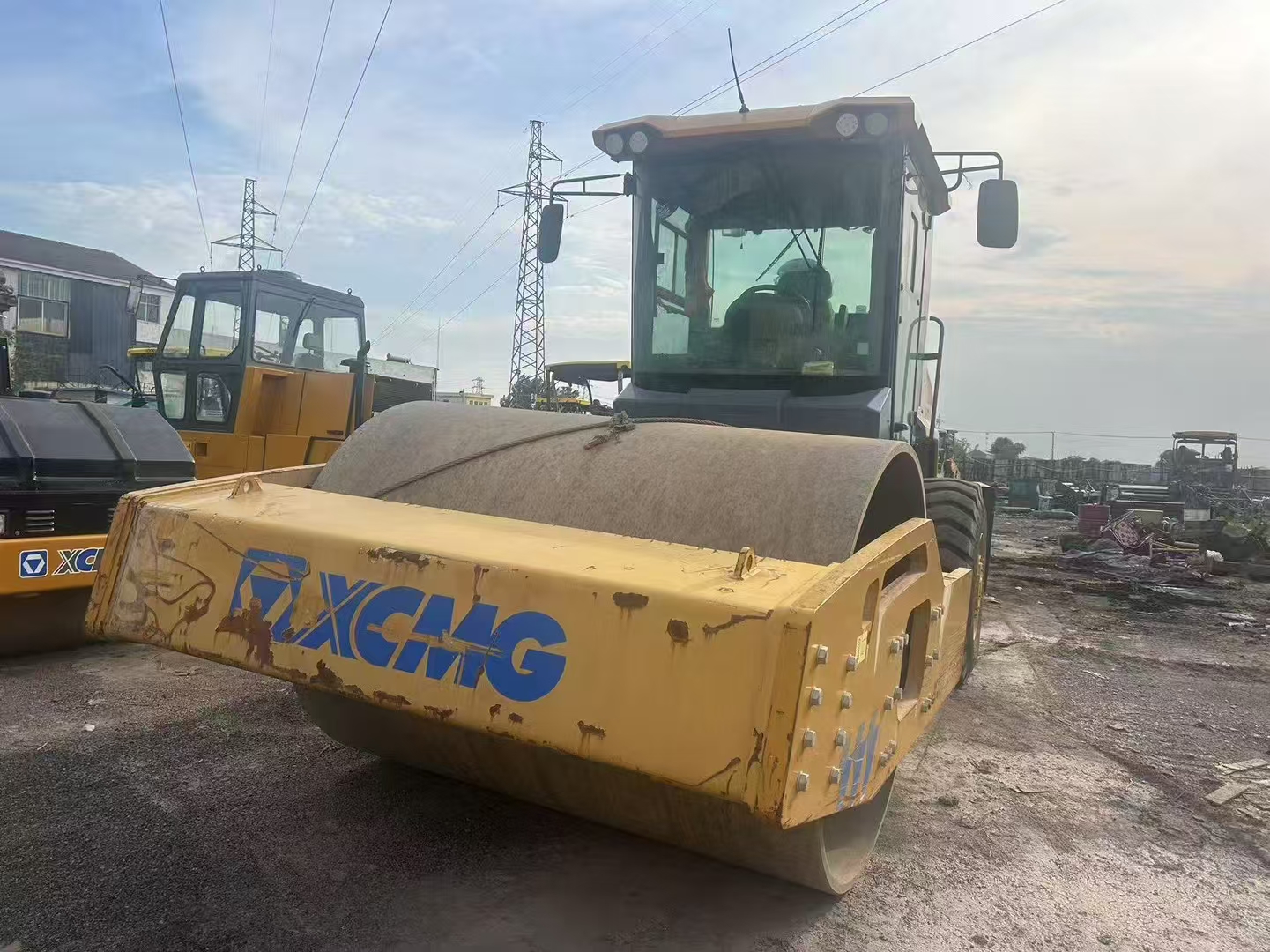used road roller