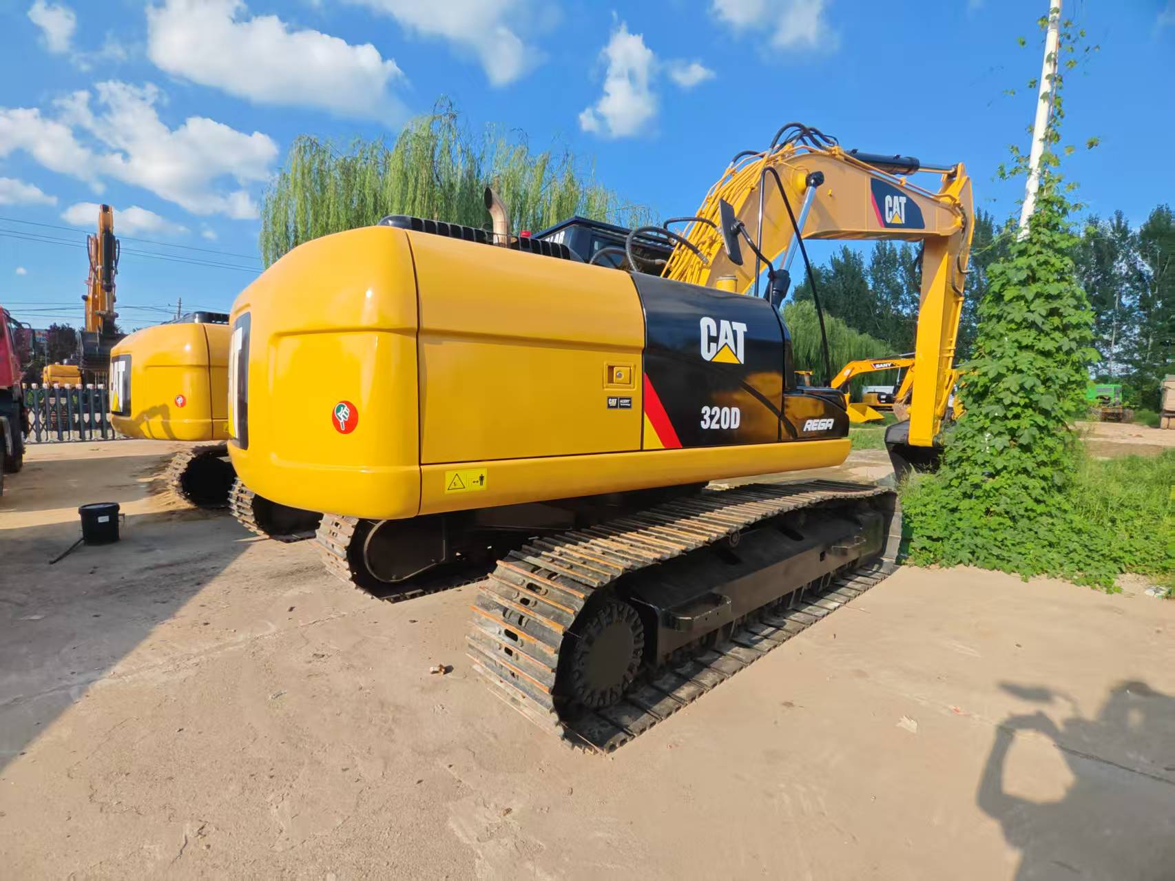 used excavator
