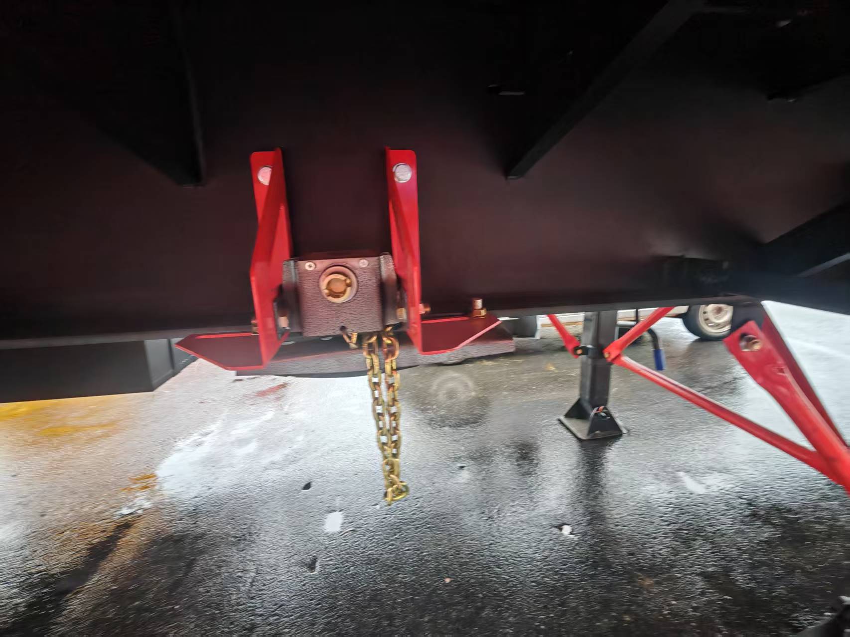3 Axles 50 Tons Flatbed Semi Trailer Detail Picture