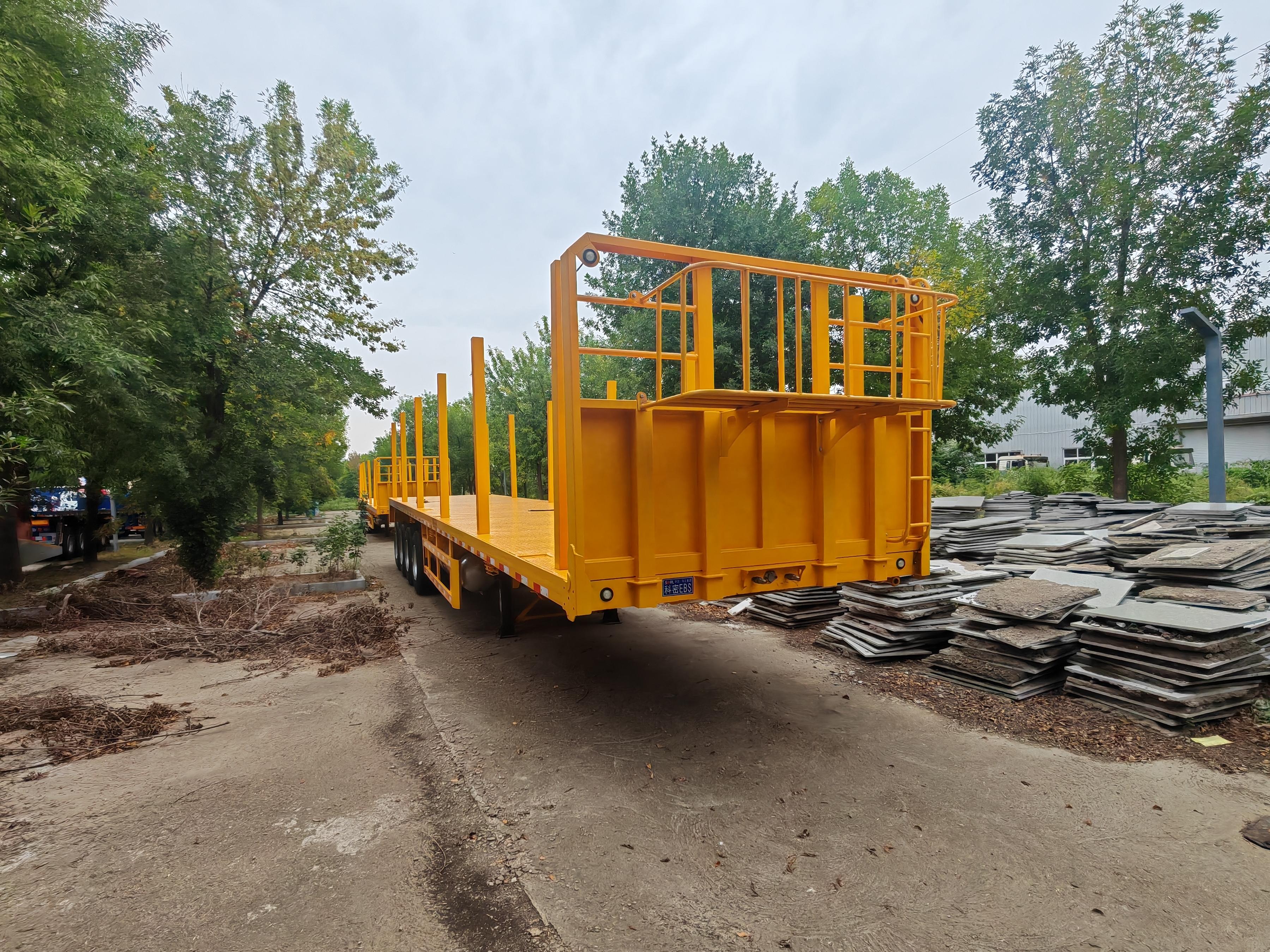 flatbed trailer