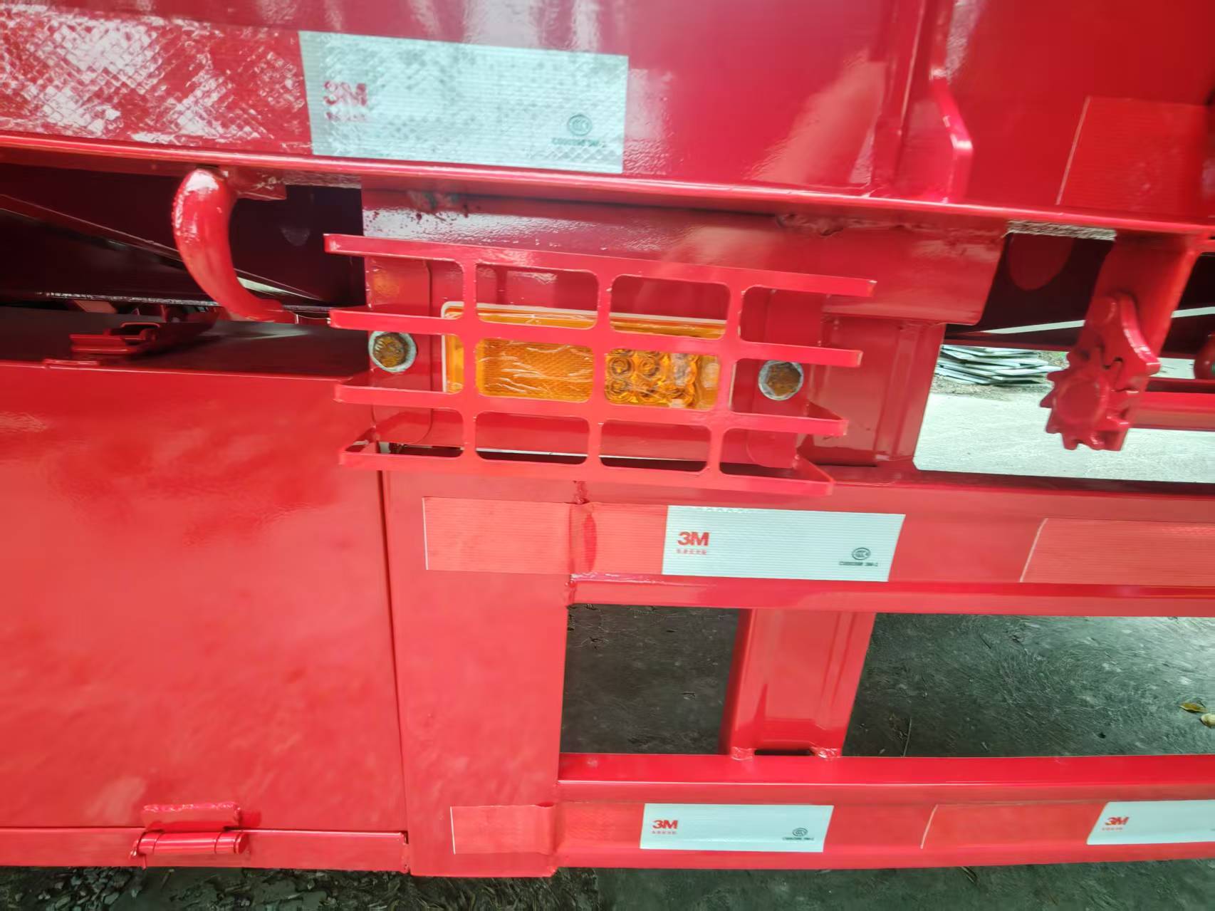 2 Axles 30 Tons Flatbed Semi Trailer