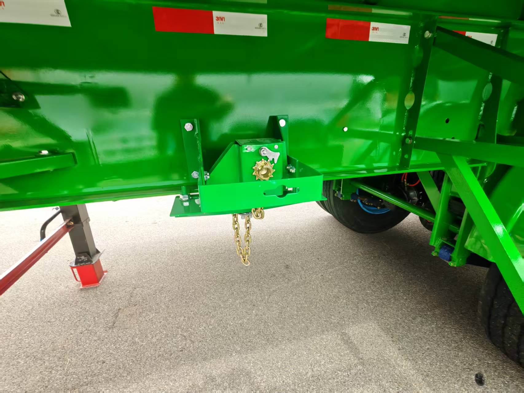 3 Axles 50 Tons Flatbed Semi Trailer Detail Picture