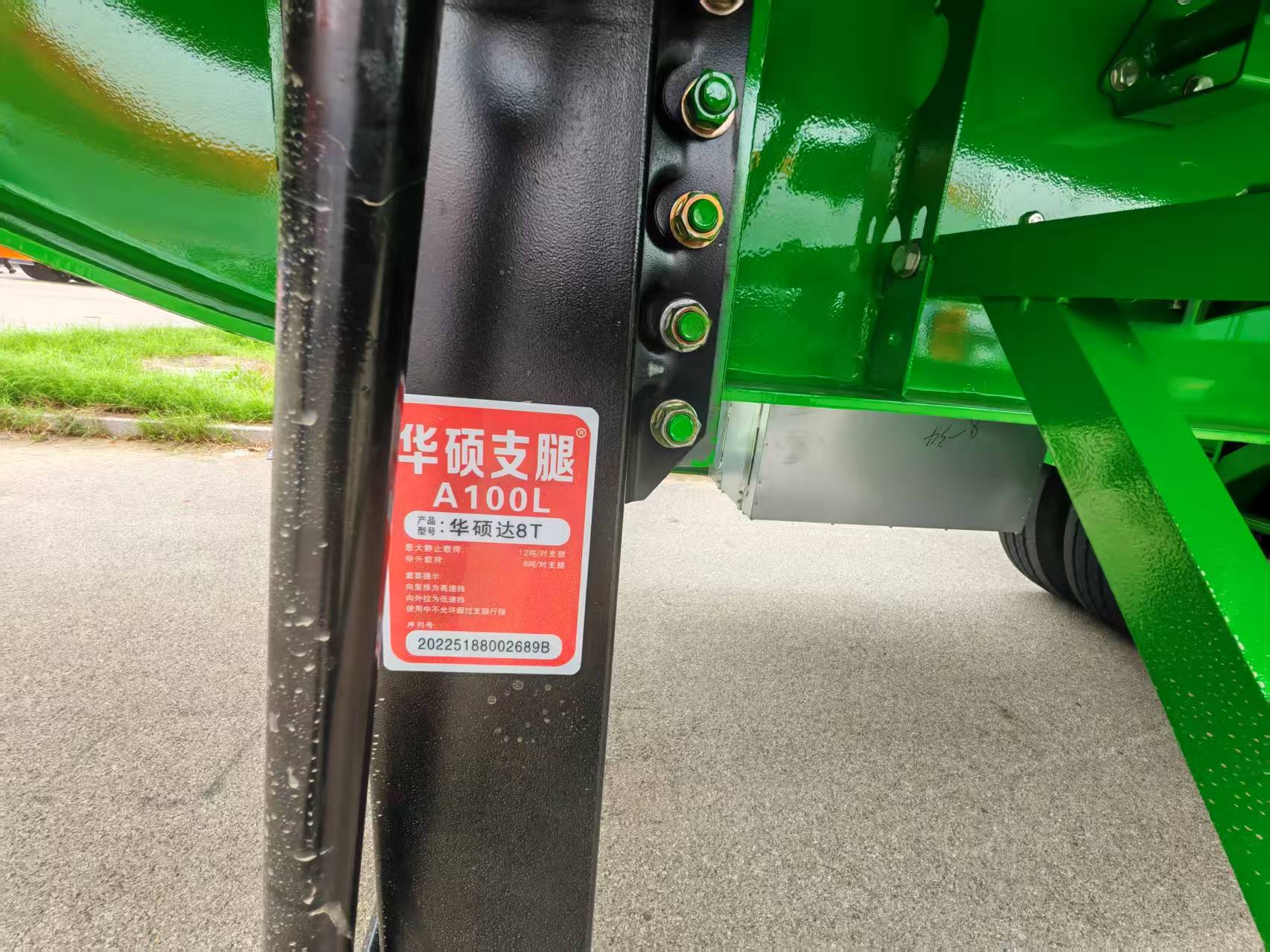 3 Axles 50 Tons Flatbed Semi Trailer Detail Picture