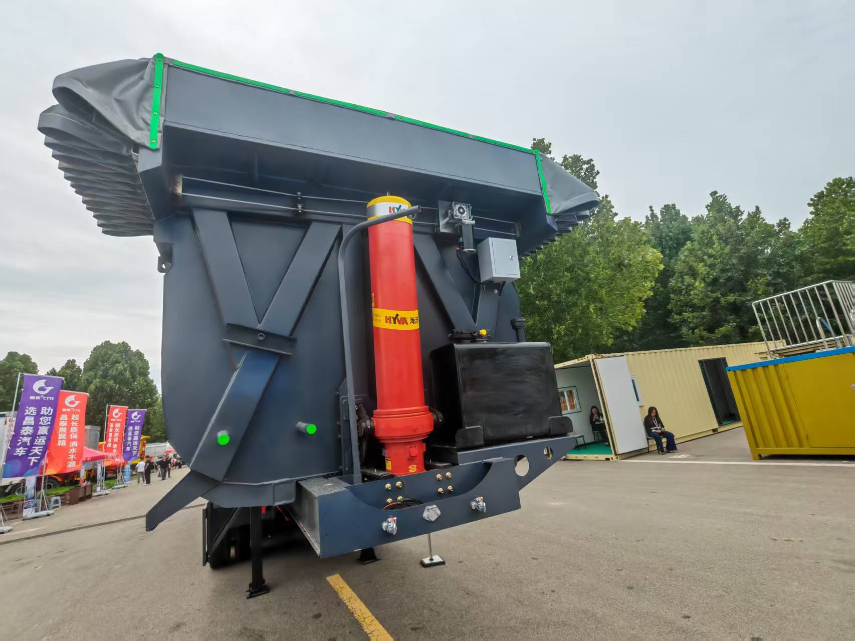 new dump semi trailer