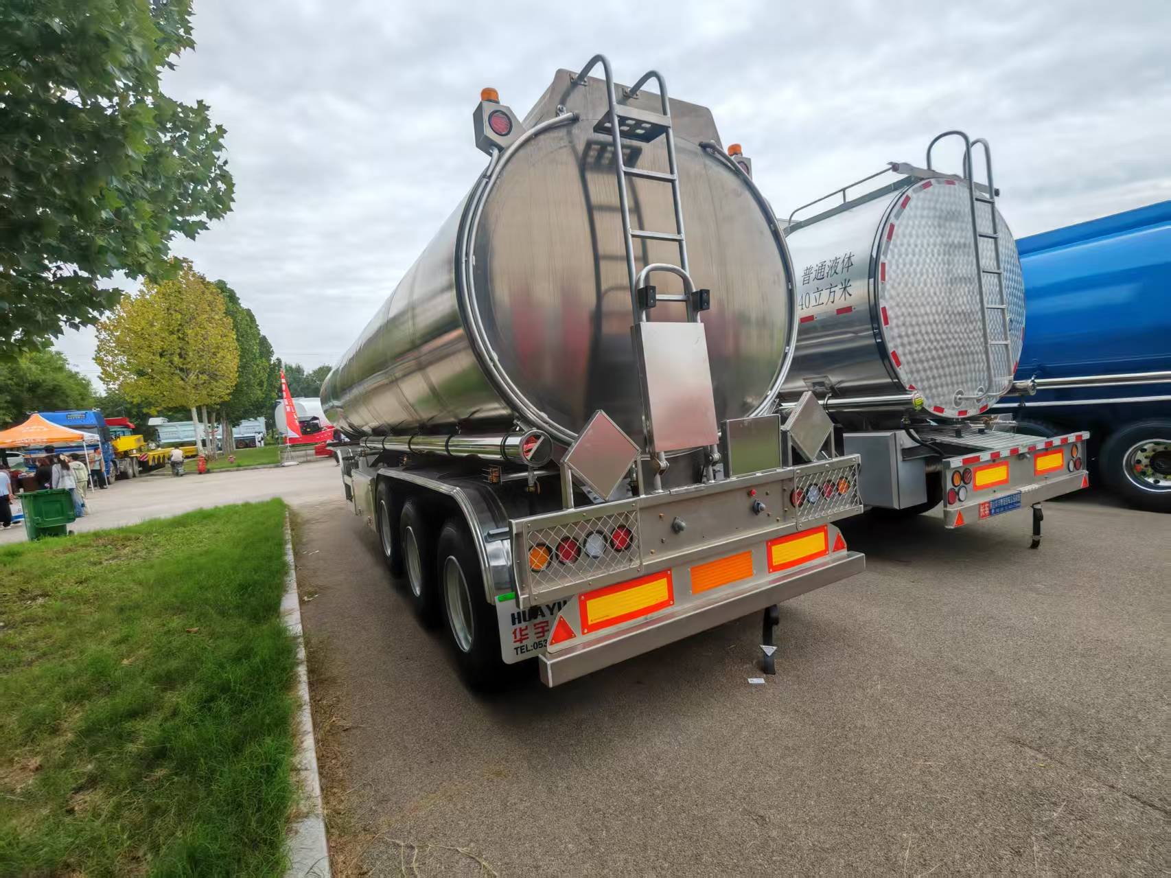 flatbed semi trailer bumper desigh