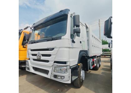 Cheaper Used SINOTRUK HOWO 6X4 371HP Dump Truck To Guinea