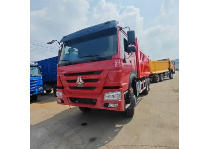 10 Wheels SINO TRUCK HOWO 371HP 6x4 Tipping Truck To Nigeria