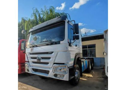 Heavy Duty SINO HOWO 10 Wheels 371HP Horse Truck For Logistics To Kuwait