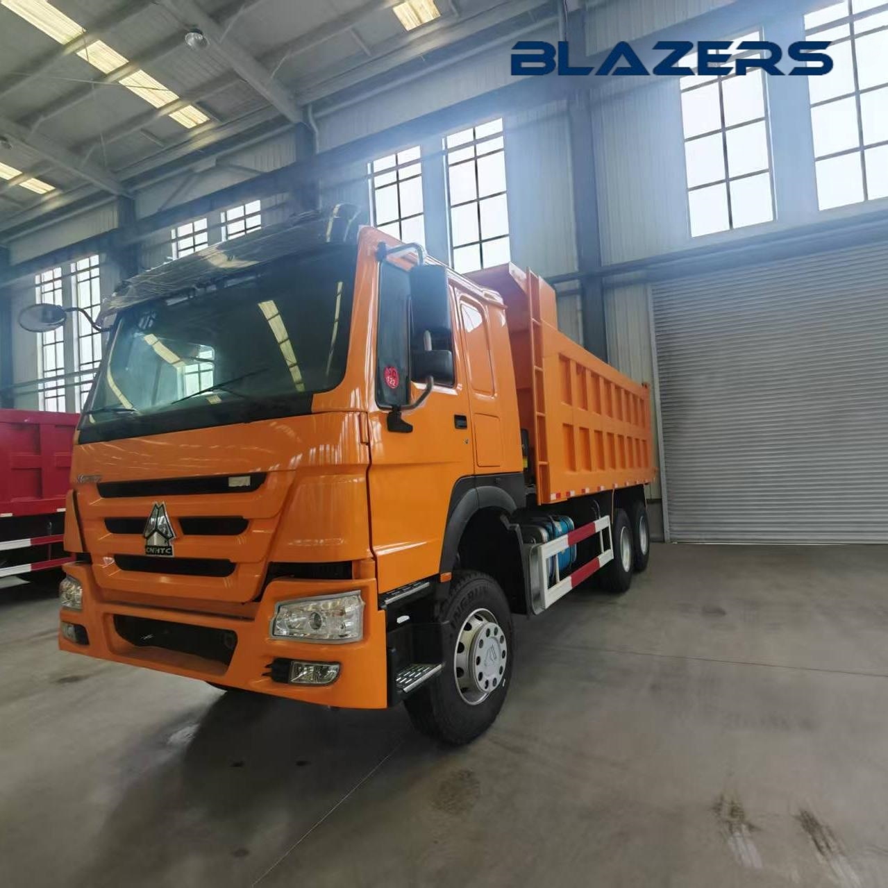 High performance Used SINOTRUK HOWO 6×4 Dump Truck Agricultural Transportation For Burkina Faso