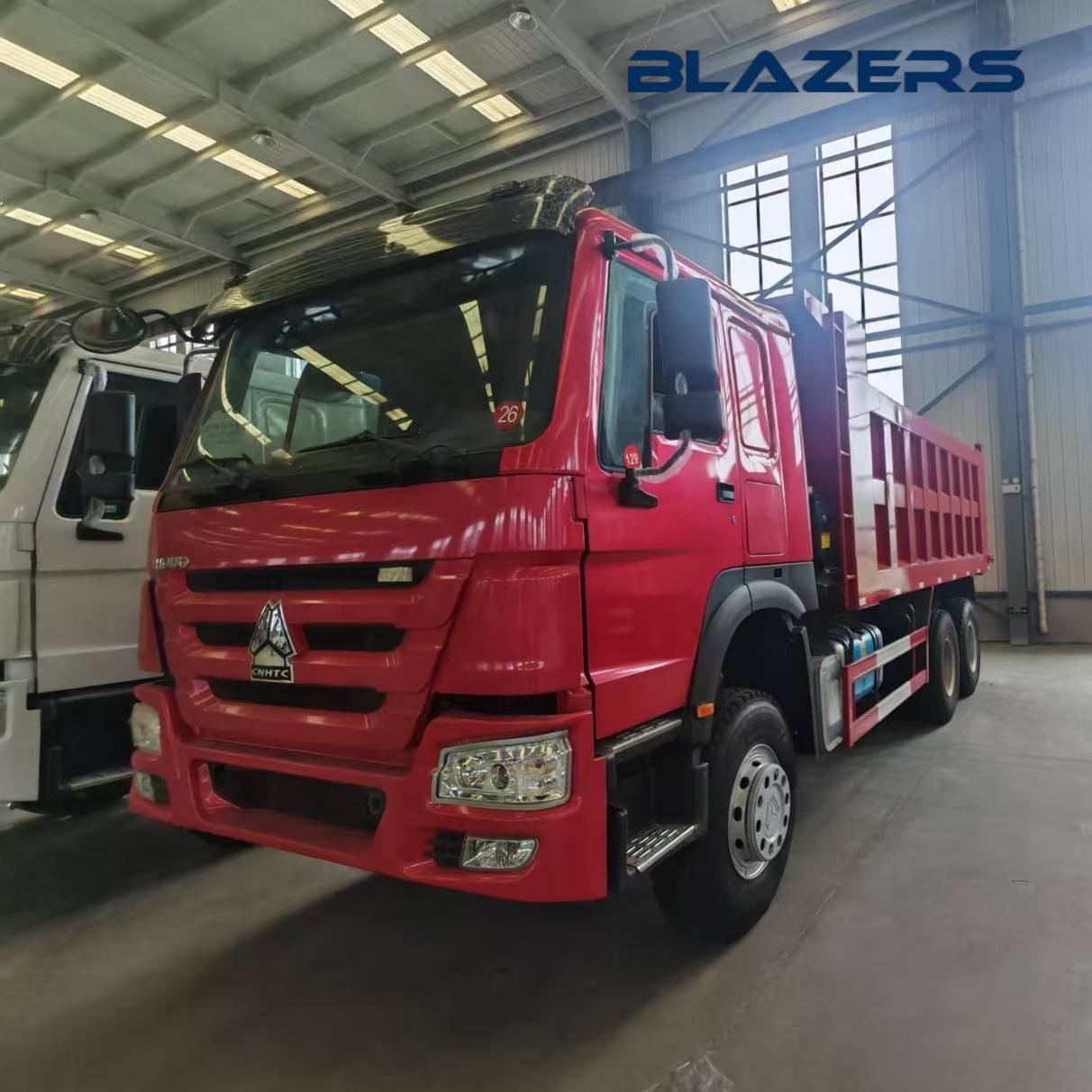 Used 371 Horsepower SINOTRUK HOWO 6×4 10 Wheels Dump Truck Suitable for Libya