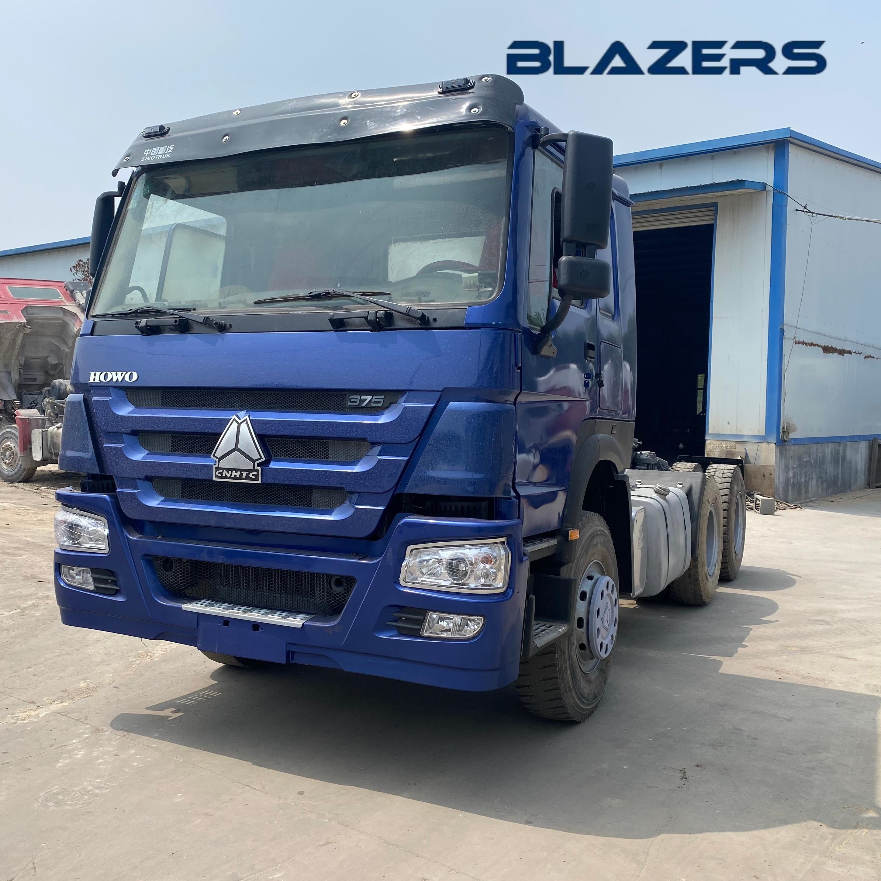 Used Sinotruk Howo 375hp 6*4 10 Wheeler Tractor Truck for Algeria