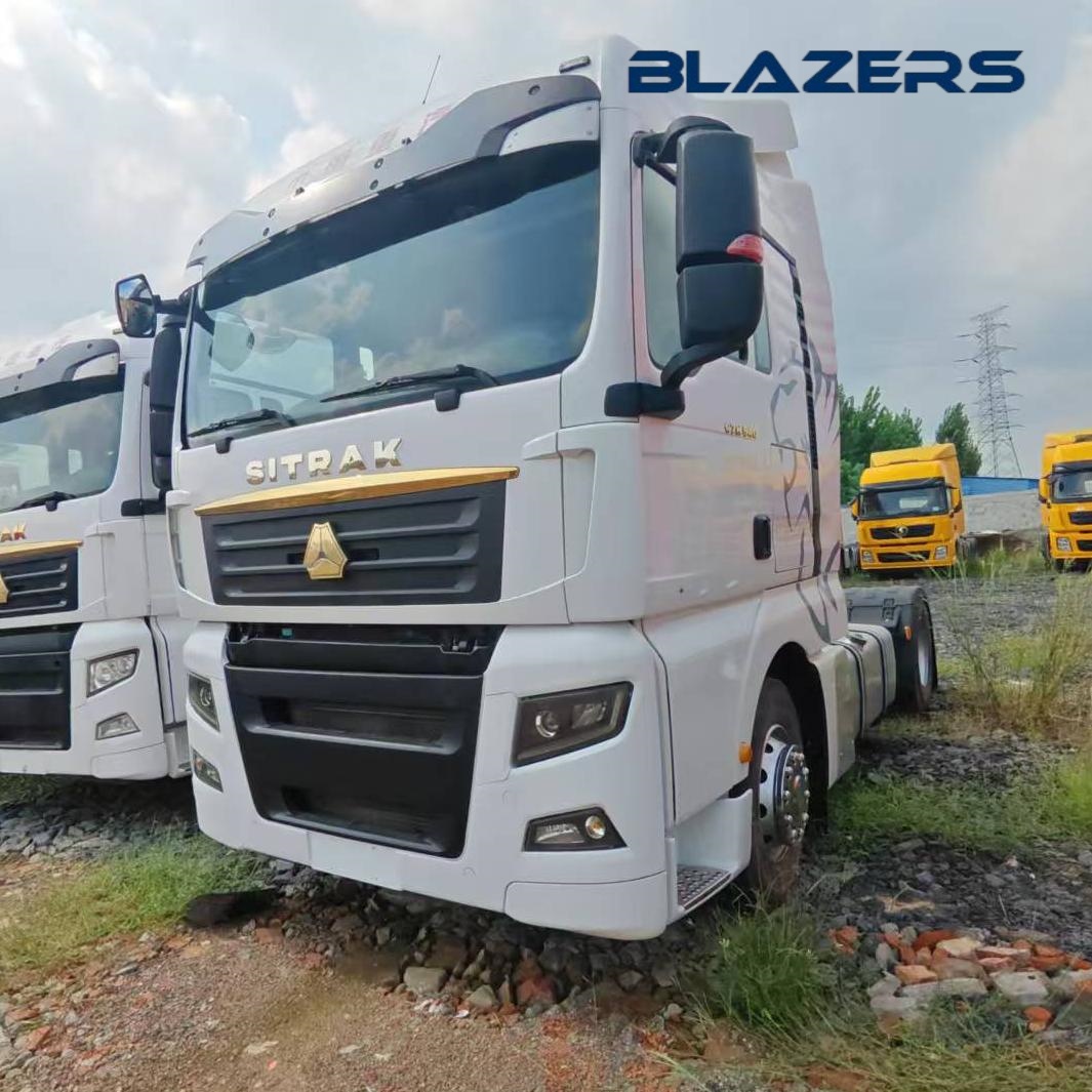 Secondhand 6 Tires SINO SITRAK 4×2 Prime Mover Truck Suitable for Malaysia