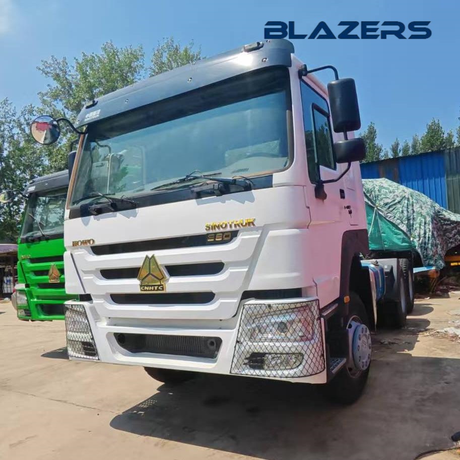 Used 380HP SIONTRUK HOWO 10-Wheels For Transportation