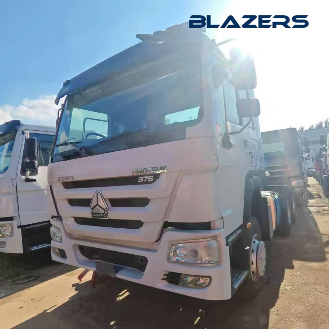 Cheaper Price Used 375 Horsepower SINOTRUK HOWO 6×4 Tractor Truck Suitable for  Philippines