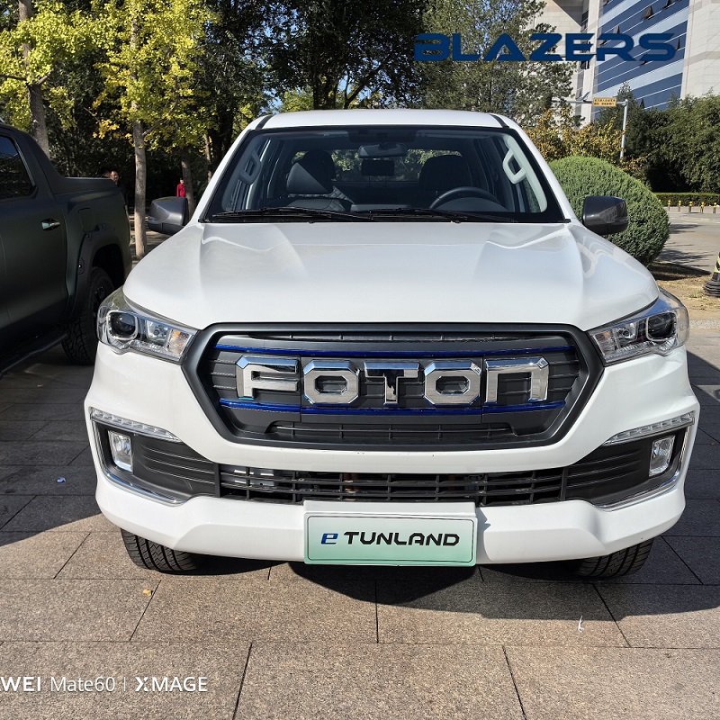 Foton TunlandG 4*2 Wheels Electric Pick up Truck Electric Cars China 4WD Electric Car Pick up for City Transportation