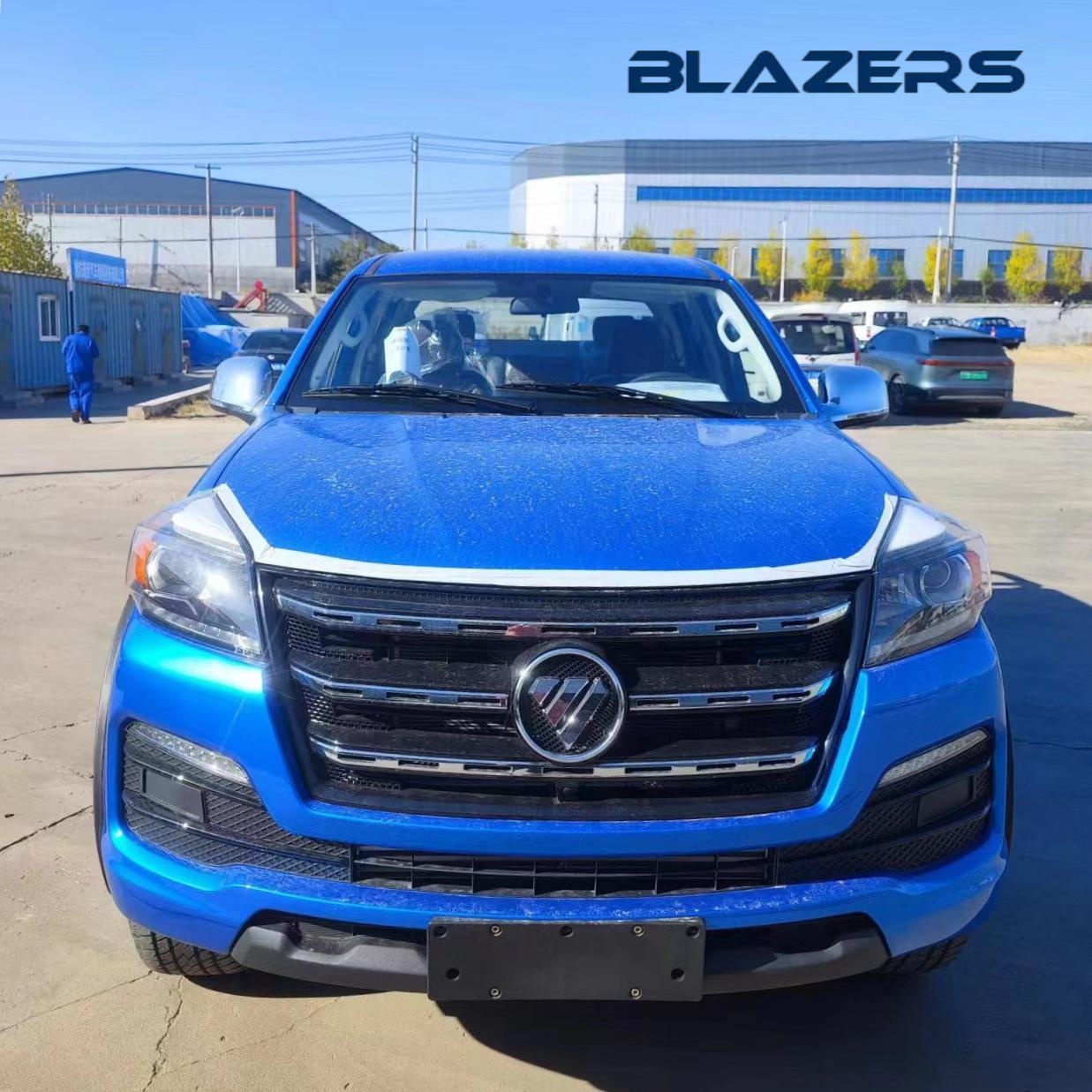 Blue Powerful FOTON Tunland S 4x4 Hybrid Powertrain For Farm Workhorse