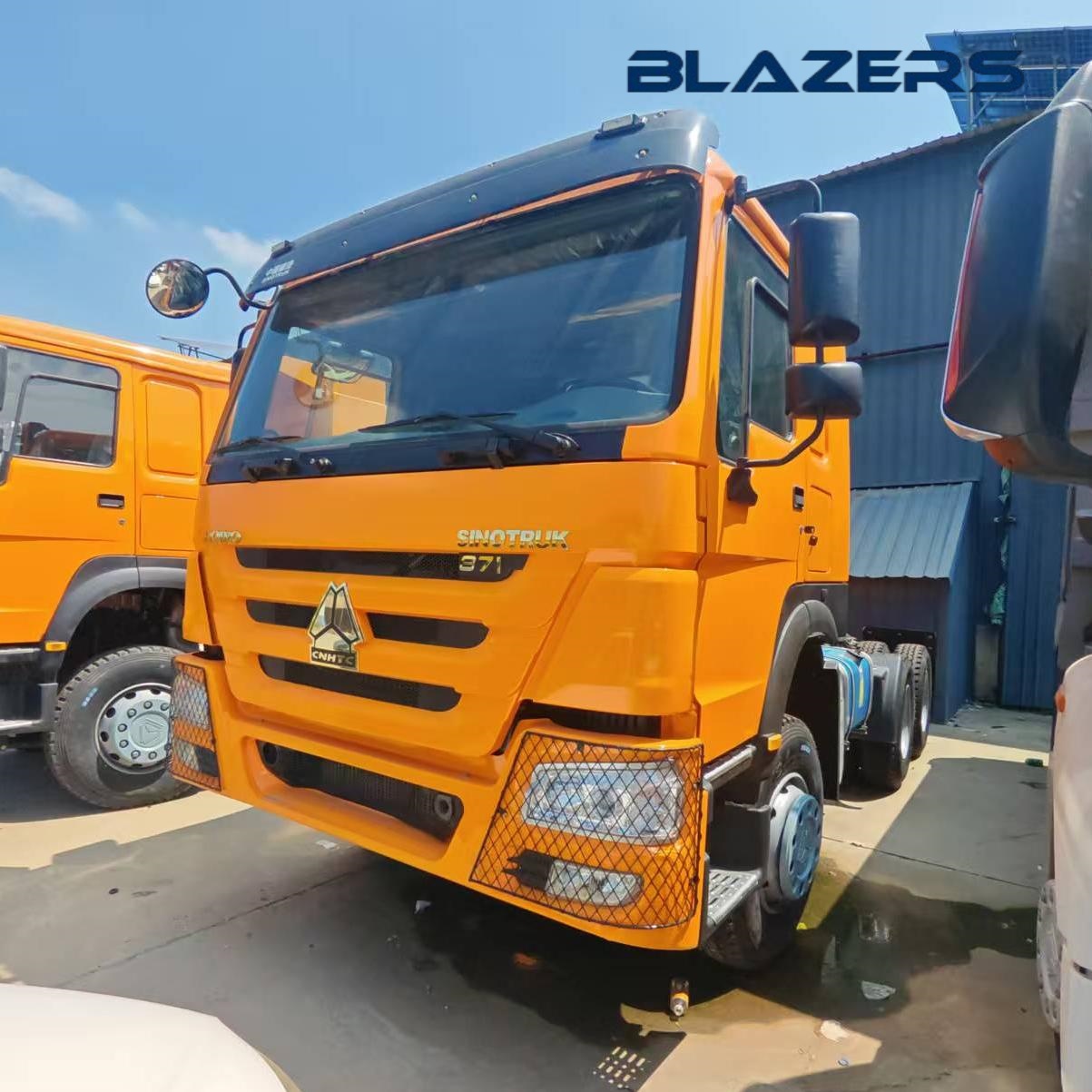 Good Quality 6X4 371Hp Sinotruk Powerful Tractor Truck Engineering Transportation For Burkina Faso