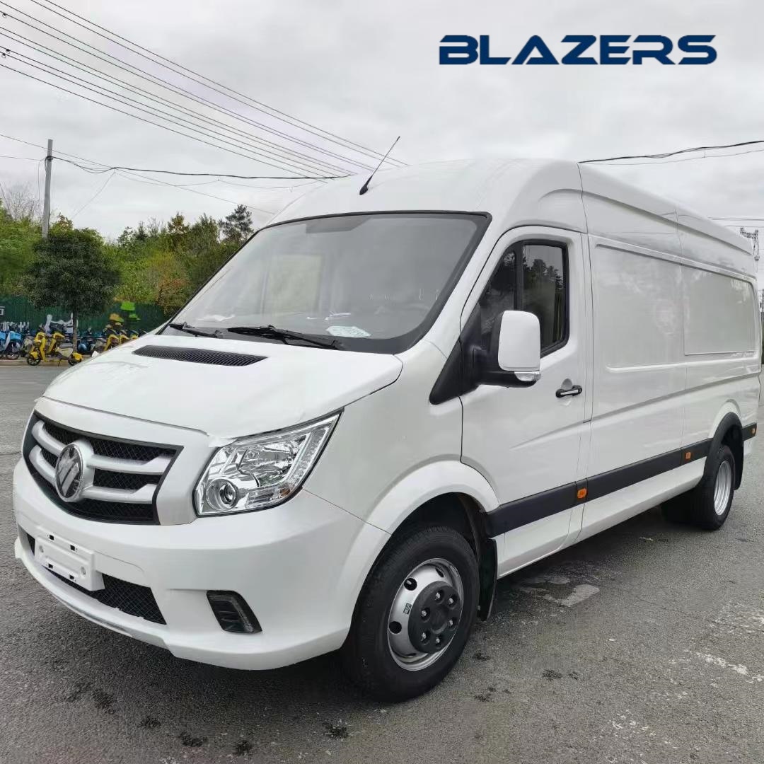 Freight Version Of Foton Tuano S 4x2 Van Mini Truck For Logistics Transportation In Senegal