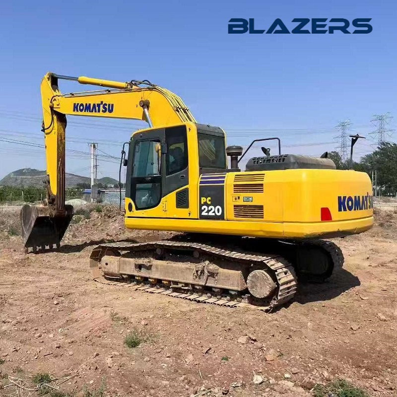 Used Komatsu 20 Ton PC220 Japan komatsu Hydraulic Crawler For Ditches And Channels