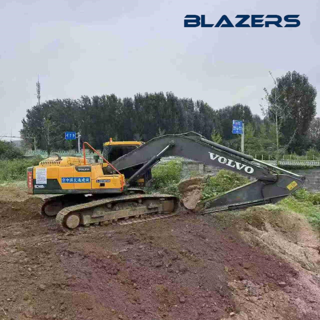 Second Hand Volvo EC240 Machinery Hydraulic Crawler Backhoe 24ton For Construction Work