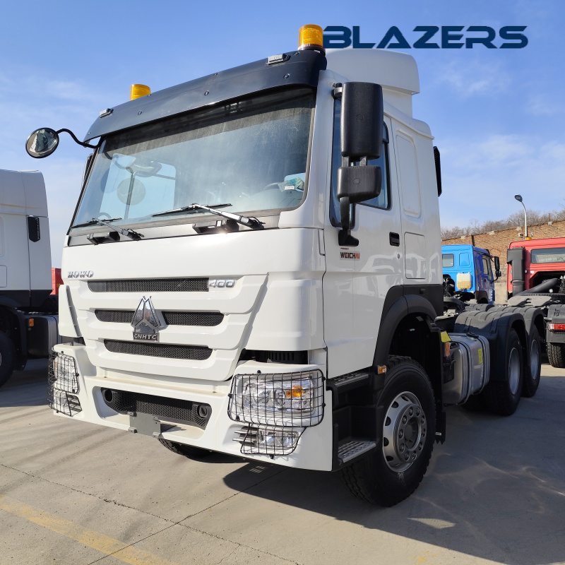 Second Hand 6x4 SINOTRUK HOWO Tractor Truck For Guinea