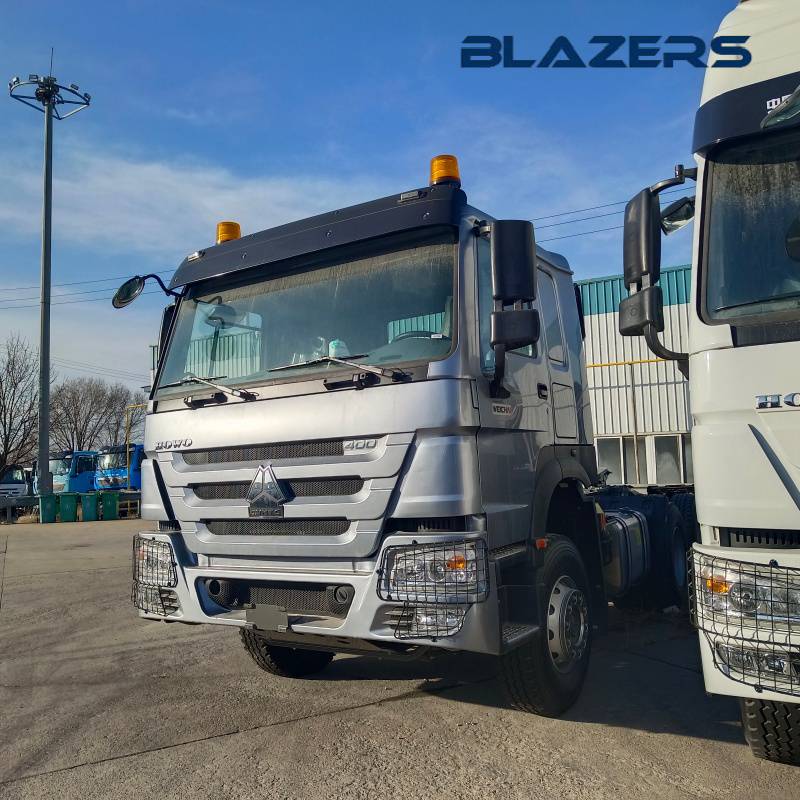 Durable 400HP SINOTRUK HOWO 6X4 Tractor  Truck For Algeria