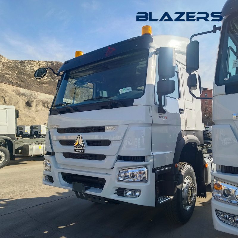 Popular SINOTRUK HOWO 6x4 10 Wheels 400HP Truck Head For Liberia