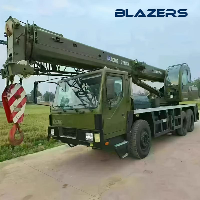 High Performance Used XCMG QY16KJ 16-Ton Truck Crane for Equipment Lifting