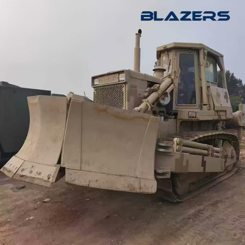 High-quality 22-ton HUANGGONG TY220 Crawler Bulldozer is suitable for road construction