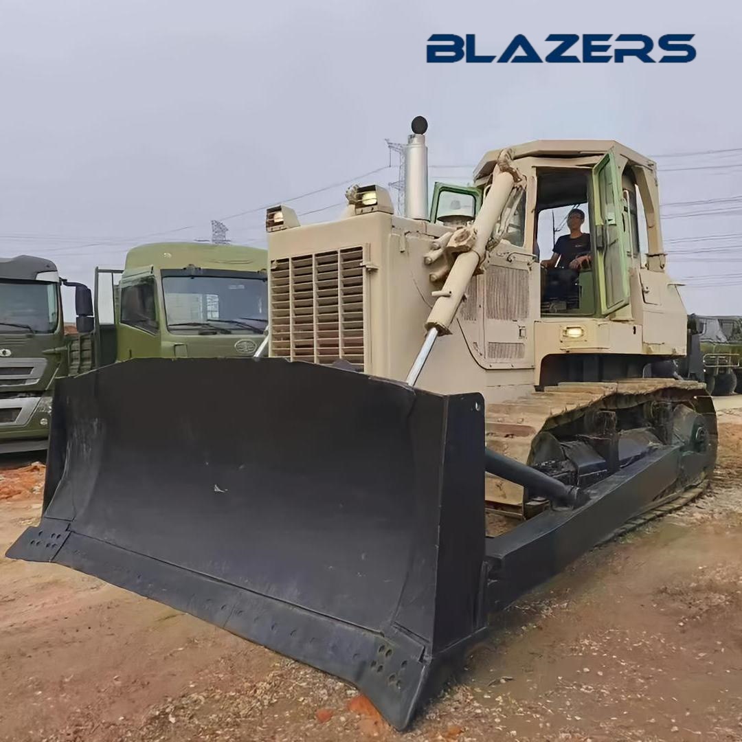 Used 32-ton PENGPU PD320Y Crawler Dozer for Site Leveling