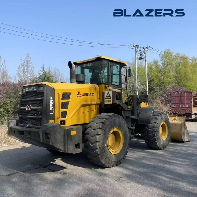 Hot Sale 2021 Wheel Loader Lingong 955 Earthwork Backfilling For Kuwait