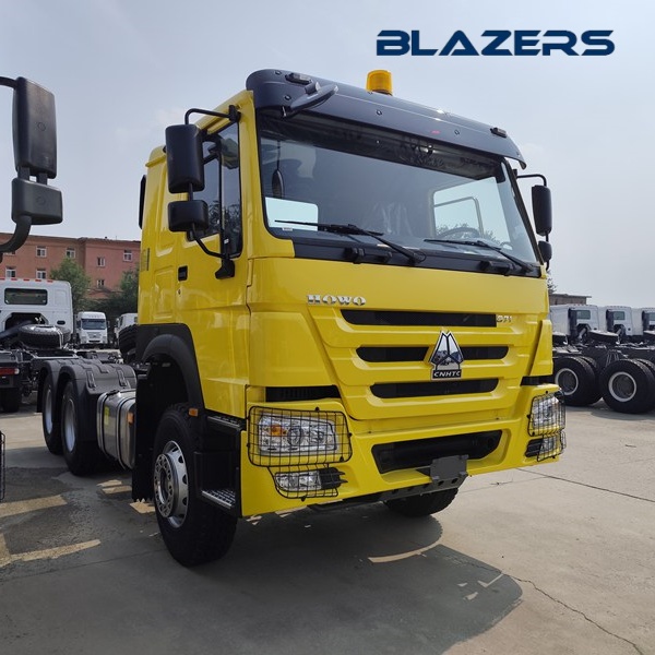 Second Hand HOWO 6X4 371HP Trailer Truck To Malaysia