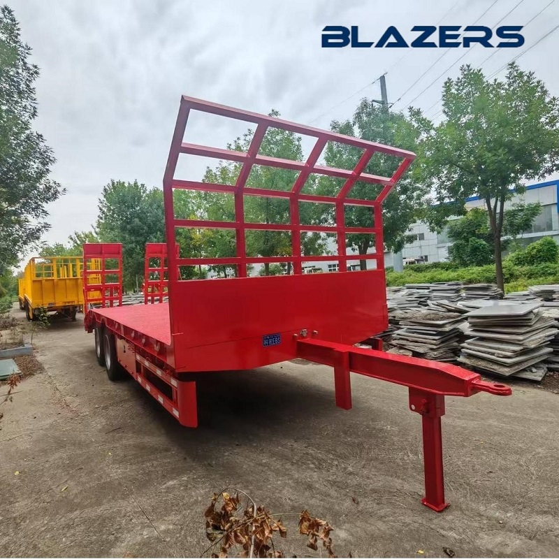 High performance 2 Axles 30 Tons Semi Trailer Suitable For Saudi Arabia