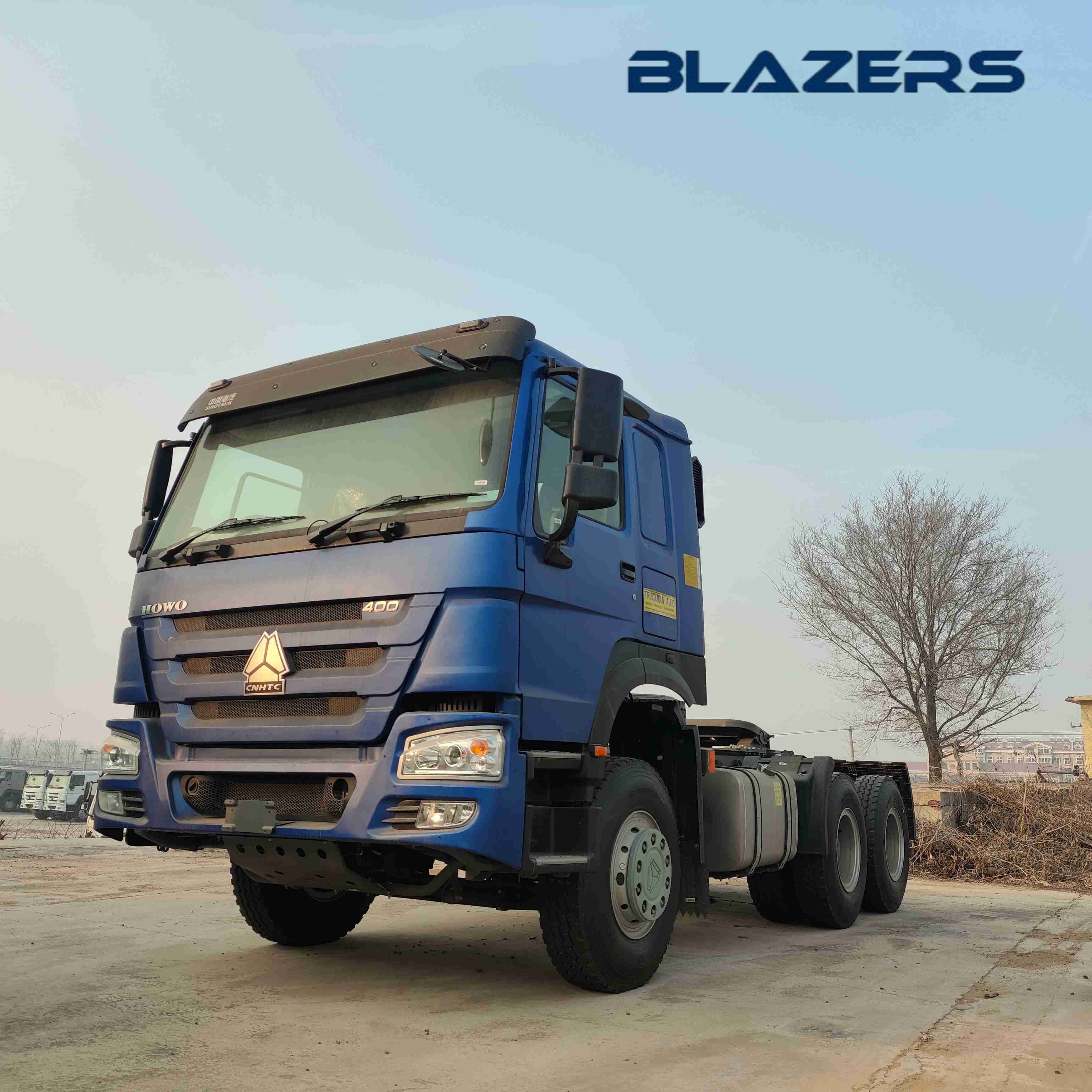 Used 30Tons SINOTRUK HOWO 10 Wheels 400HP Truck Head For Kenya