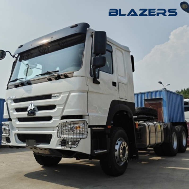 High Performance HOWO 6X4 400HP Truck Head Engineering Transportation For Algeria