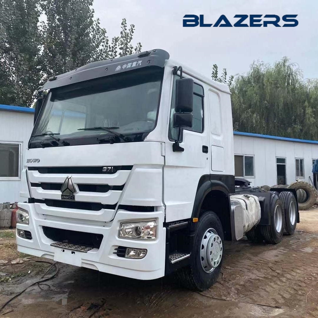 Secondhand 371HP 10 Tires SINOTRUK HOWO Truck Head Suitable for Nigeria